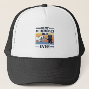 Best Affenpinscher Dad Ever Vintage Dog Shirt_1 Trucker Hat