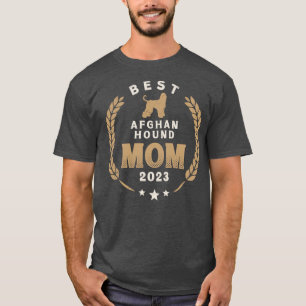 Best Afghan Hound Mum 2023 Cute Tazi Spay Dog Laur T-Shirt