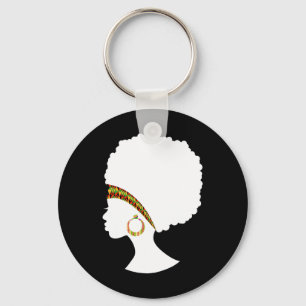 Best African American Kente Natural Hair Cloth Wom Key Ring