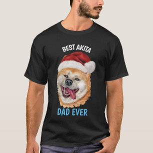 Best Akita Dad Ever T-Shirt
