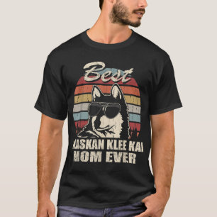 Best Alaskan Klee Kai Mum Ever Vintage Retro Dog M T-Shirt