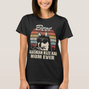Best Alaskan Klee Kai Mum Ever Vintage Retro Dog M T-Shirt
