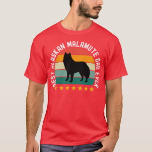 Best Alaskan Malamute Dad Ever TShirt