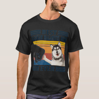 Best Alaskan Malamute Mum Ever Vintage Mother Day T-Shirt