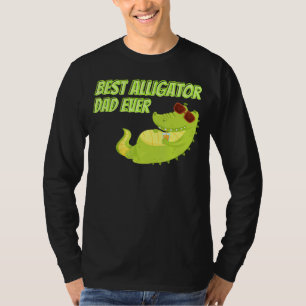 Best Alligator Dad Ever Animals Wild Active T-Shirt