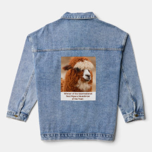 Best Alpaca Monobrow Denim Jacket