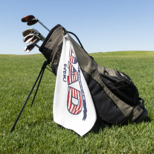 Best American Dad Ever Golf Towel