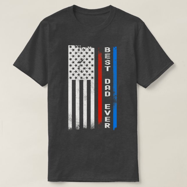 Best American Dad Ever T-Shirt (Design Front)