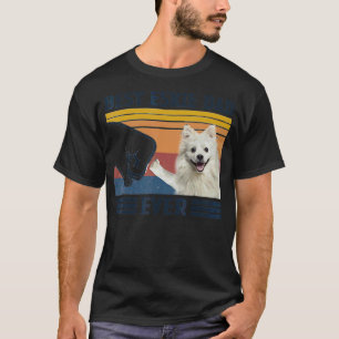 Best American Eskimo Dog Dad Ever Dog Father's T-Shirt