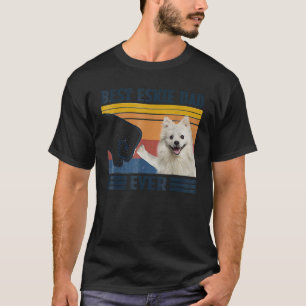 Best American Eskimo Dog Dad Ever Dog Father's T-Shirt