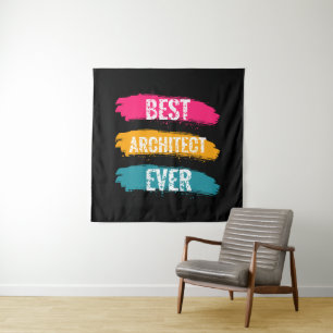 Best Architect Ever Tapestry