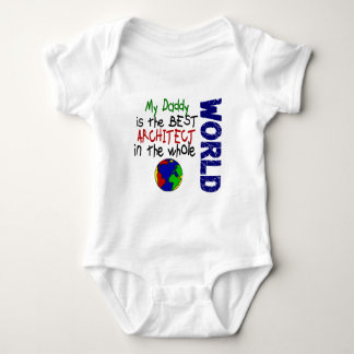 Best Architect In World 2 (Daddy) Baby Bodysuit