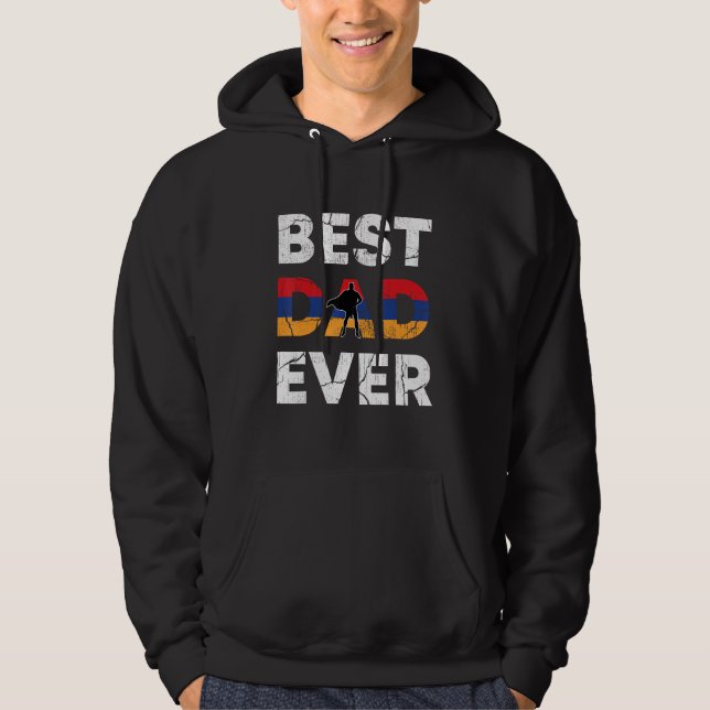 Best Armenian Dad Ever Armenia Daddy Father s Day Hoodie (Front)