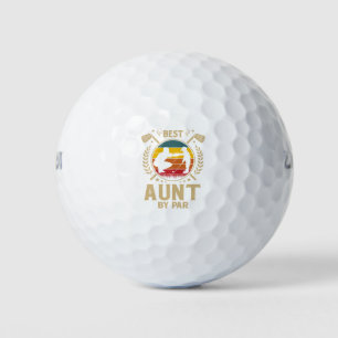 Best AUNT By Par Golf Balls