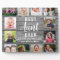 Best Aunt Ever Rustic Grey Wood  12 Photo Collage 