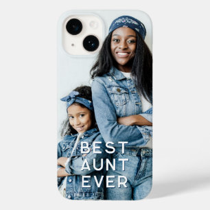 Best Aunt Ever Vertical Photo Case-Mate iPhone 14 Case