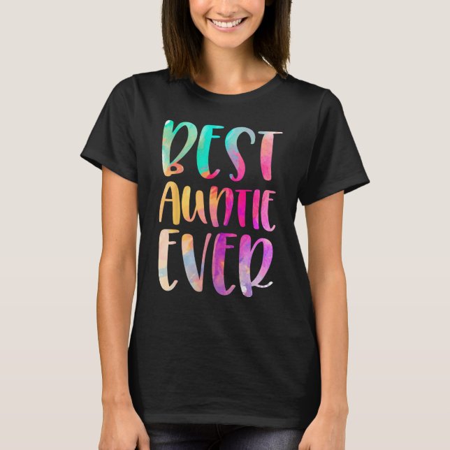Best Auntie Ever Mother s Day T-Shirt (Front)