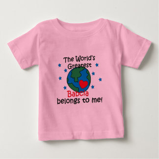 Best Babcia Belongs to me Baby T-Shirt