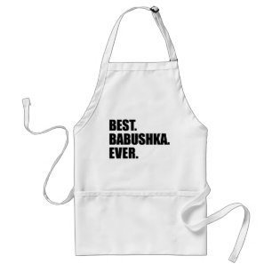 Best Babushka Ever Russian Grandmother Apron