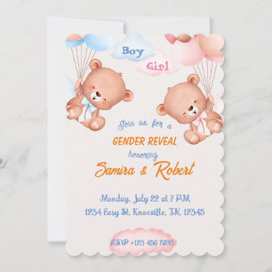 Best Baby show Boy or Girl Invitation