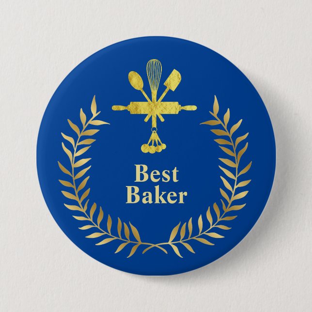 Best Baker Button (Front)