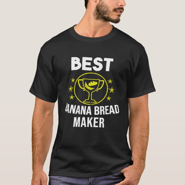 Best Banana Bread Maker Cute Pastry Chef Kids    2 T-Shirt (Front)