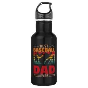 Best Baseball Dad Ever 532 Ml Water Bottle