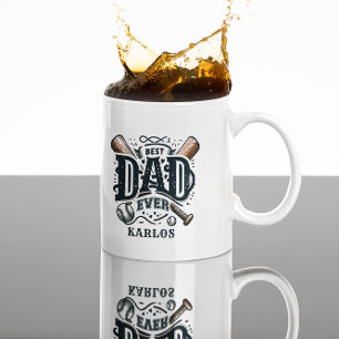 Best Baseball Dad Ever Coffee Mug