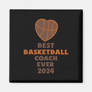 Best Basketball Coach Ever 2024 1 Magnet