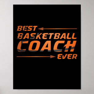 Best Basketball Coach Ever Poster