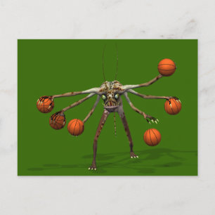 Best Basketball Dribbler Postcard