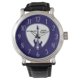 BEST BASSIST Bass Guitar Personalised Watch
