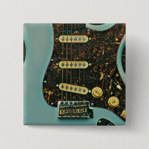 Best bassist ever 15 cm square badge
