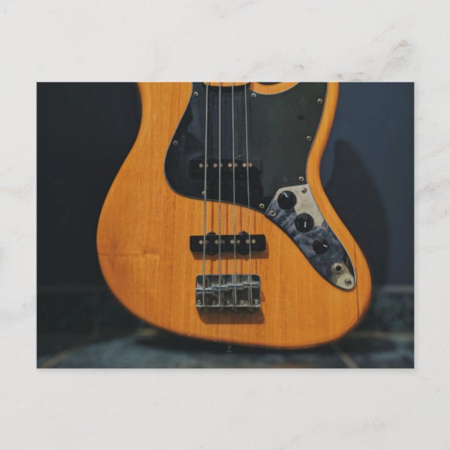 Best Bassist Ever Postcard (Front)