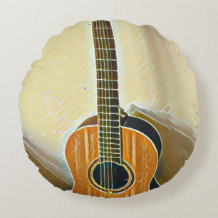 Best bassist ever round cushion