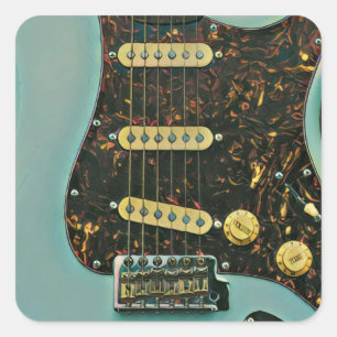 Best bassist ever square sticker
