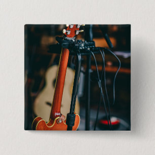 Best Bassist Gift 15 Cm Square Badge