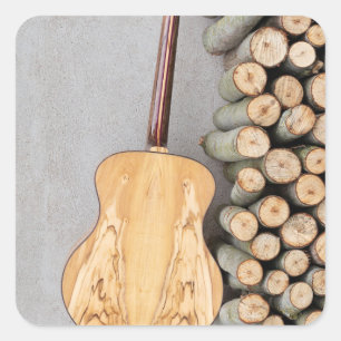 Best Bassist Gift Square Sticker