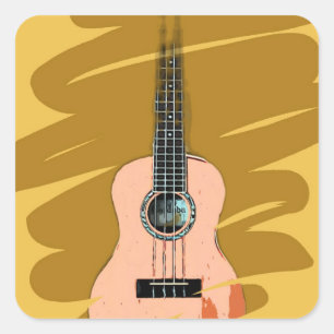 Best Bassist Gift Square Sticker
