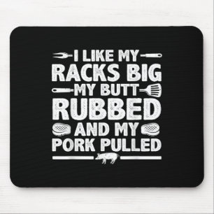Best Bbq Design For Men Women Bbq Smoker Grilling Mouse Pad