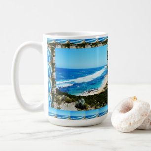 Best Beach Views Framed, Coffee Mug