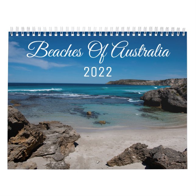 Best Beaches of Australia Down Under 2022 Calendar (Cover)