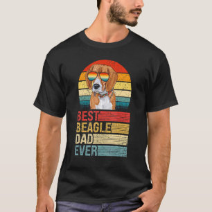 Best Beagle Dad Dog Fathers Day Doggy T-Shirt