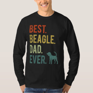 Best Beagle Dad Ever Dog Daddy Father s Day T-Shirt