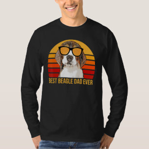 Best Beagle Dad Ever For Beagle Dogs Beagle T-Shirt