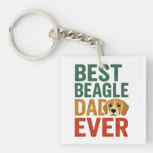 Best Beagle Dad Ever Key Ring