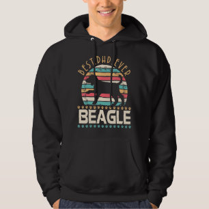 Best Beagle Dog Dad Ever Happy Father Day Daddy Pa Hoodie