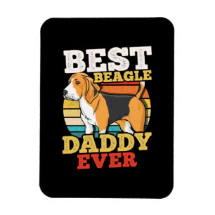 Best Beagle Dog Daddy Ever Magnet