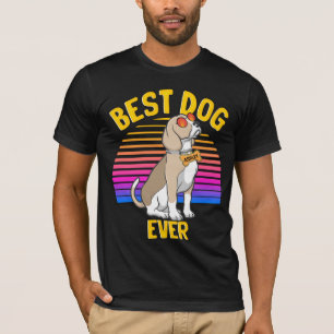 Best Beagle Dog Ever Retro T-Shirt