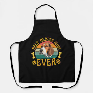 Best Beagle Mum Ever, Funny Beagle Dog Canine Apron